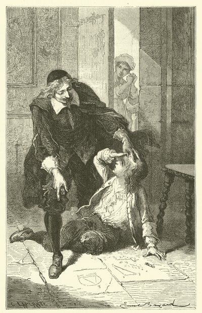 De jeugd van Blaise Pascal door after Emile Antoine Bayard