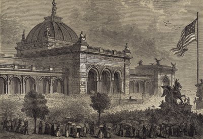 Opening van de Centennial Exhibition, 10 mei 1876 door after Felix Octavius Carr Darley