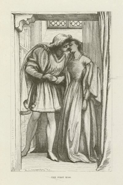 Illustratie voor Romola door George Eliot door after Frederic Leighton