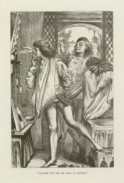 Illustratie voor Romola door George Eliot door after Frederic Leighton