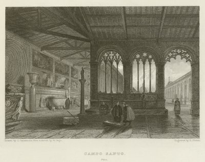 Campo Santo, Pisa door after George Cattermole