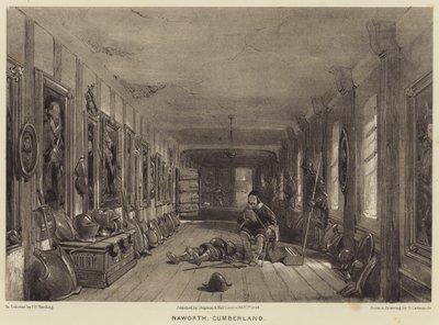 Naworth, Cumberland door after George Cattermole