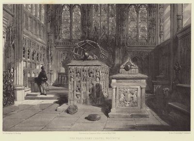 De Beauchamp Kapel, Warwick door after George Cattermole