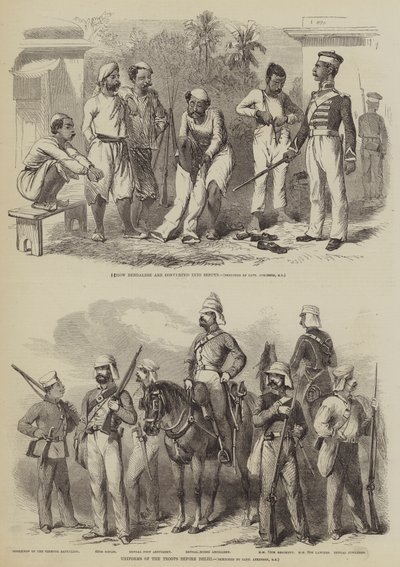 De opstand in India door after George Francklin Atkinson