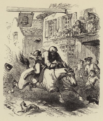 Cowpers John Gilpin door after George Housman Thomas