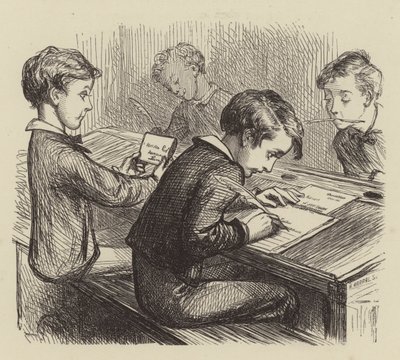 De Brief naar Huis door after George Housman Thomas