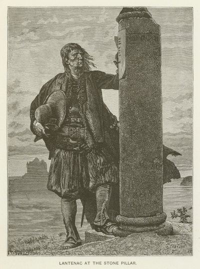 Lantenac bij de Stenen Zuil door after Gustave Brion