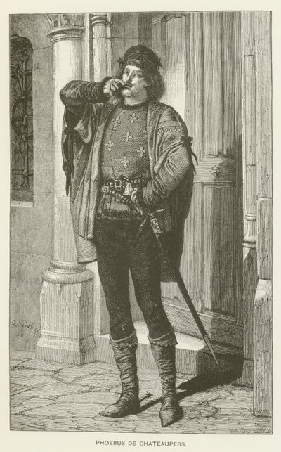 Phoebus de Chateaupers door after Gustave Brion