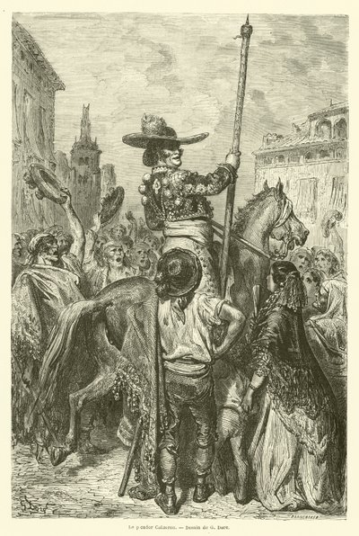 De picador Calderon door Gustave after Dore