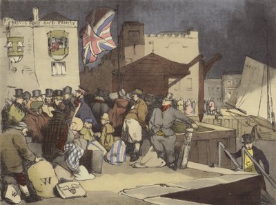 Een haven in het zuiden door after Henri Bonaventure Monnier