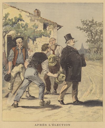 Na de verkiezing door after Henri Meyer