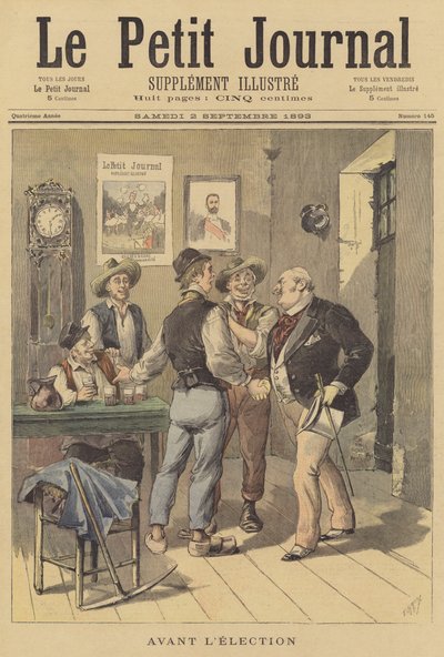 Voor de verkiezing door after Henri Meyer