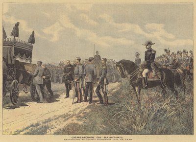 Ceremonie in Saint-Ail door after Henri Meyer