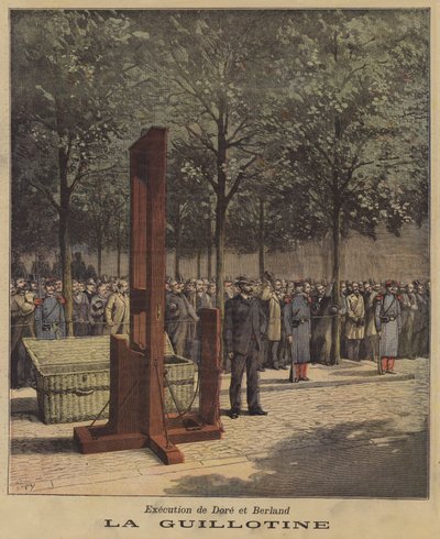 Executie van Dore en Berland door after Henri Meyer
