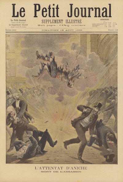 Mislukte moordaanslag in Aniche door after Henri Meyer