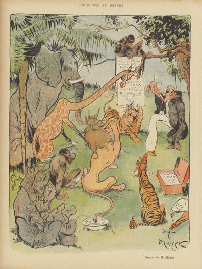 Illustratie voor Le Rire door after Henri Meyer