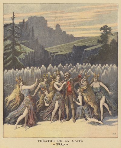 Rip, operette in het Théâtre de la Gaîté door after Henri Meyer