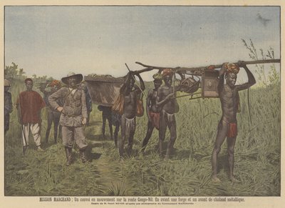 De Marchand Missie door after Henri Meyer