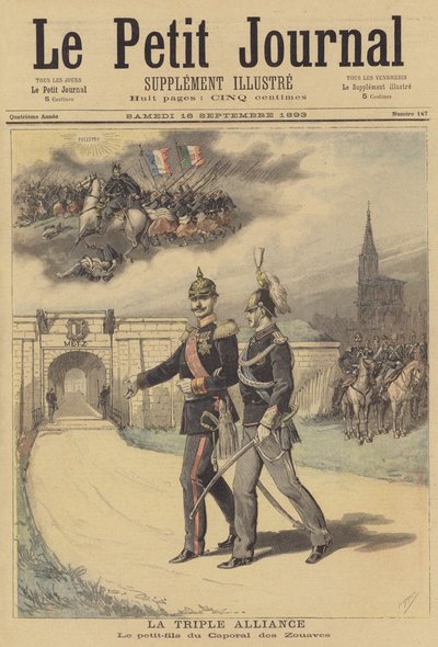 De Drievoudige Alliantie door after Henri Meyer