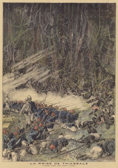De verovering van Thiassale door after Henri Meyer