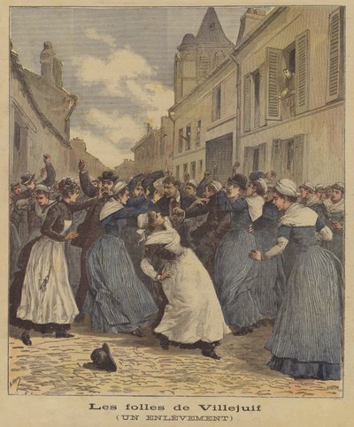 De krankzinnigen van Villejuif door after Henri Meyer