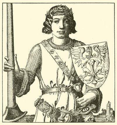 Sir Percival van Gales door after Howard Pyle