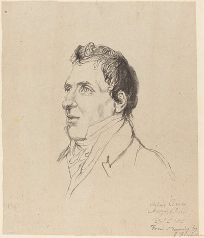 Antonio Canova door after John Flaxman