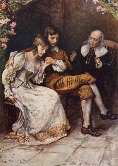 Bij de Deur van de Meester door after John Henry Frederick Bacon