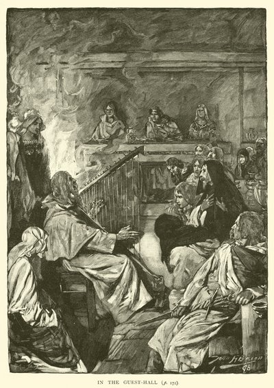 In de gastenhal door after John Henry Frederick Bacon