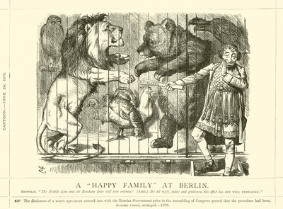 Een Gelukkige Familie in Berlijn door after John Tenniel
