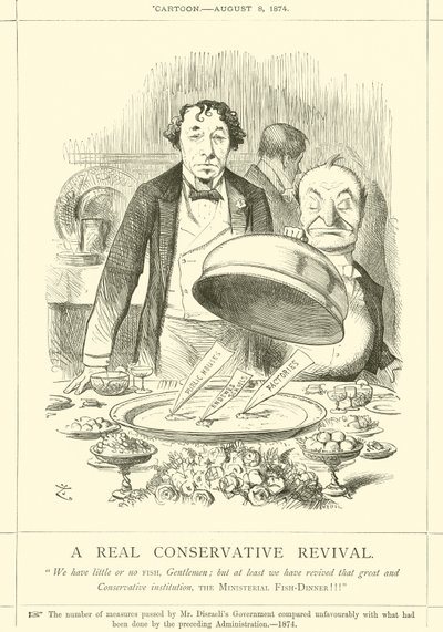 Een Echte Conservatieve Herleving door after John Tenniel