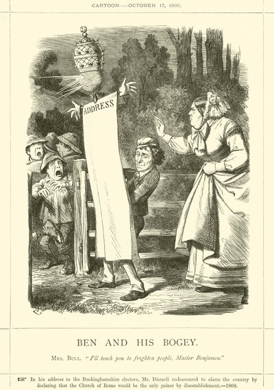 Ben en zijn Bogey door after John Tenniel