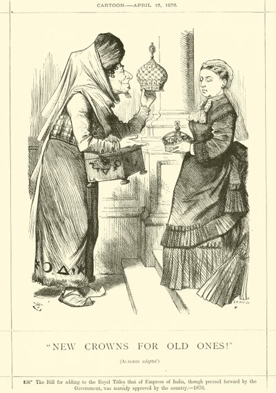 Nieuwe Kronen voor Oude! door after John Tenniel