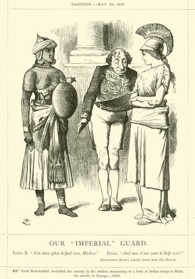 Onze Keizerlijke Garde door after John Tenniel