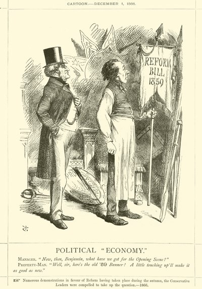 Politieke Economie door after John Tenniel