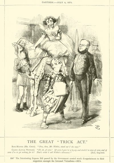 De Grote Truc Act door after John Tenniel