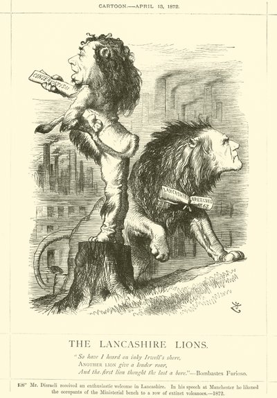 De Lancashire Leeuwen door after John Tenniel