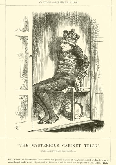 De Mysterieuze Kabinettruc door after John Tenniel