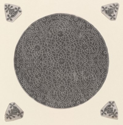 Zesde Knoop door after Leonardo da Vinci