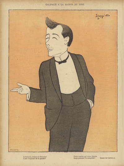 Illustratie voor Le Rire door after Leonetto Cappiello