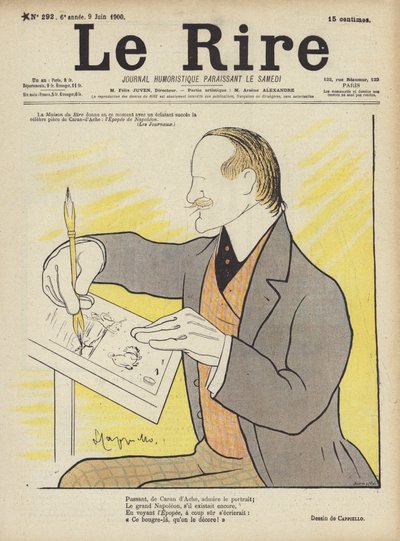 Illustratie voor Le Rire door after Leonetto Cappiello