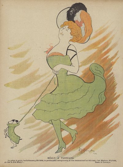 Illustratie voor Le Rire door after Leonetto Cappiello