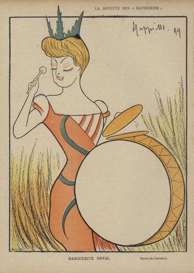 Illustratie voor Le Rire door after Leonetto Cappiello