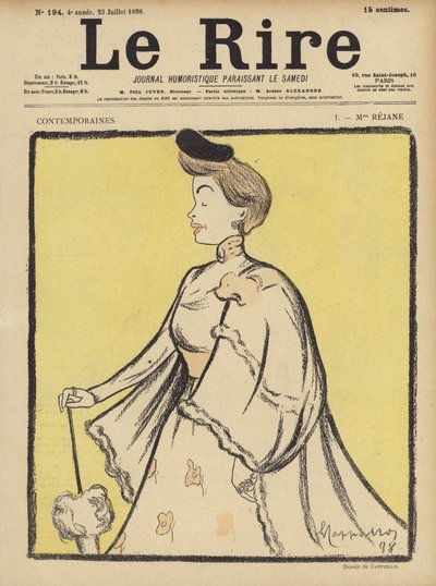 Illustratie voor Le Rire door after Leonetto Cappiello