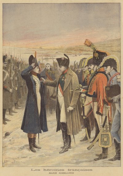 Franse heldinnen: Marie Schellinck door after Lionel Royer