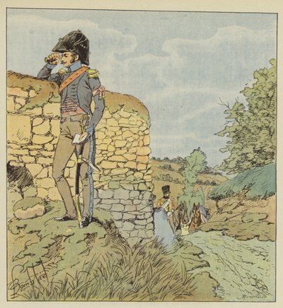 Adjudant van een divisiegeneraal door after Louis Charles Bombled