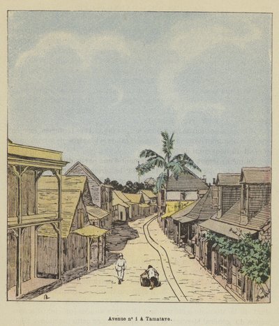 Avenue nr. 1 in Tamatave door after Louis Charles Bombled