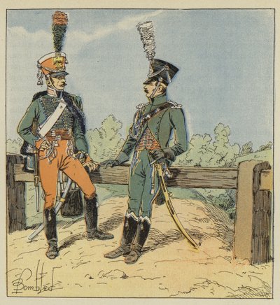 Keizerlijke garde, Ere-garde, 1813-1814, Gendarme d