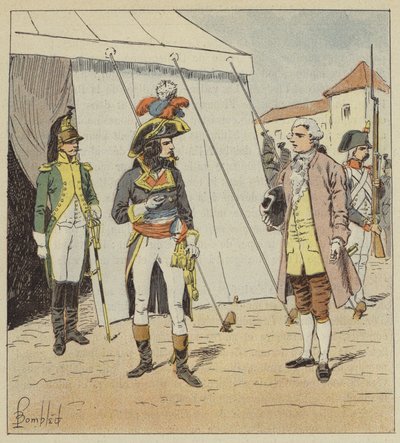 Het is te laat, zei de opperbevelhebber terwijl hij op zijn horloge keek door after Louis Charles Bombled