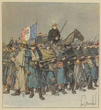 Ze hebben de eer gered! door after Louis Charles Bombled
